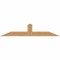 Ekena Millwork Portland Smooth Timber Gable Bracket, Western Red Cedar, 72"W x 15"H x 3 1/2"D x 5 1/2"F, 5/12 Pitch GBW072X15X0406POR00SWR - alternate 1